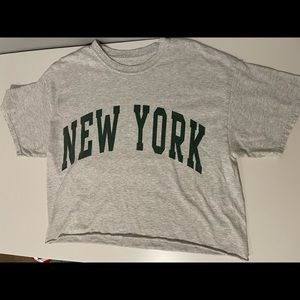 Brandy Melville (John Galt) Cropped Boxy T-shirt